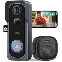 BOIFUN ieGeek Smart Home Türklingel 5MP Schwarz