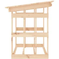 VidaXL Kaminholzregal 108x64,5x77 cm Massivholz Kiefer