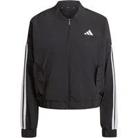 Adidas Essentials 3-Streifen Lifestyle Woven Bomberjacke Black / White