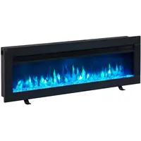 Balderia Xxxl Elektrokamin Agnes 40\, Schwarz, Metall, 102x33x12 cm,
