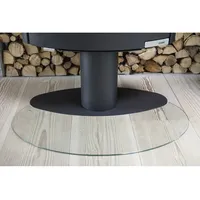 ADURO Glasbodenplatte 114,8 x 68,3 cm, Rund)