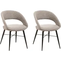 Omg design Esszimmerstuhl OMG DESIGN "Marley", braun (toffee, schwarz),