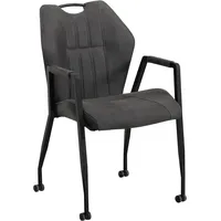 Omg design »Point« (Set) 1 Stk.Esszimmerstuhl mit Rollen, Bürostuhl