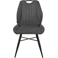 Omg design Esszimmerstuhl OMG DESIGN "Torro", grau (anthracit, schwarz),
