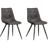 Omg design »Peak« (Set) 2 Stk.moderne Sitzschale in Microfaser