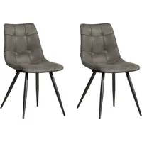 Omg design Esszimmerstuhl OMG DESIGN "Peak", grau (steel, schwarz),