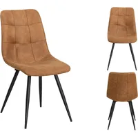 Omg design Esszimmerstuhl OMG DESIGN "Peak", braun (cognac, schwarz),