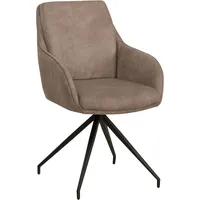 Omg design Esszimmerstuhl »Tijn« (Set) 1 Stk.Drehstuhl, Armlehnenstuhl, pflegeleicht,