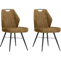 Omg design Esszimmerstuhl OMG DESIGN "Torro", braun (cognac, schwarz),