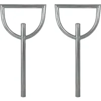 Baumarktplus Fahrradständer 2x Fahrradanlehnbügel 115 x 56 cm