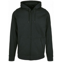 Build Your Brand Basic Reißverschlusspullover Black 5XL