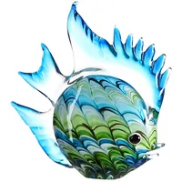 GILDE GLAS art Glasskulptur - Fun Fish - tolles