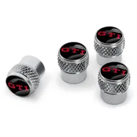Volkswagen Ventilkappen GTI Logo Schriftzug *** für Gummi- und