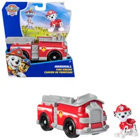 Spin Master PAW PATROL, Feuerwehrauto mit Marshall Spielfigur (Basis