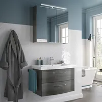 Pelipal Badmöbel-Set 6005 3-tlg. Graphit