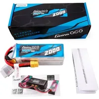 Gens Ace 2000mAh 22.8V 60C 6S1P High Voltage Lipo