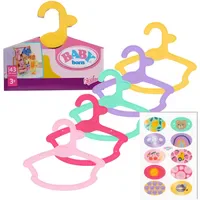 BABY BORN Puppenkleiderbügel 5er-Pack beige 43 cm