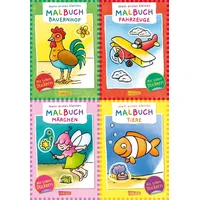 Carlsen Verlag Carlsen Mein erstes kleines Malbuch (Box)