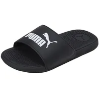 Puma Cool Cat 2.0 Jr Schiebe-Sandalen, Black White 37