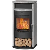 FIREPLACE Kaminofen Barcelona Schwarz Speckstein