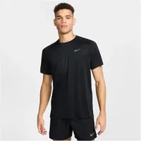 Nike Herren Stride Dri-Fit ADV Kurzarm-Laufoberteil schwarz