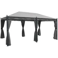 MCW Pergola, Grau, Metall, 298x276x500 cm, 298 cm)