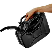 Bw BW® Kraftstoffkanister Metall Benzinkanister 10 Liter mit Ausgießer