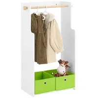 SoBuy Kinderkleiderschrank KMB109 60 x 110 x 35 cm