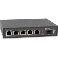 LevelOne PoE+Switch 4x2.5GE PoE/1x2.5GE/+65W unmanag.Plastik