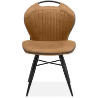 Omg design Esszimmerstuhl OMG DESIGN "Mace", braun (cognac, schwarz),