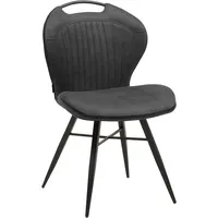 Omg design Esszimmerstuhl OMG DESIGN "Mace", grau (anthracit, schwarz),