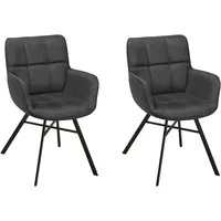 Omg design Armlehnstuhl OMG DESIGN "Marcon", grau (anthracit, schwarz),