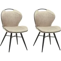 Omg design Esszimmerstuhl OMG DESIGN "Mace", beige (sand, schwarz),