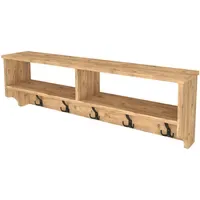 [en.casa] Wandgarderobe Åstorp 120 x 22 x 37 cm