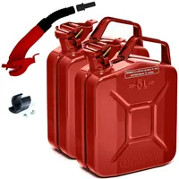Bw BW® Kraftstoffkanister Metall Benzinkanister 2x 5 Liter mit