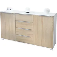 Vladon Sideboard Linio V1 (Anrichte, mit 2 Türen und