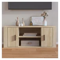 VidaXL TV-Schrank Sonoma-Eiche 100x35x40 cm Holzwerkstoff
