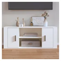 VidaXL TV-Schrank Weiß 100x35x40 cm Holzwerkstoff