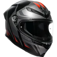 AGV K6 Karve Schwarz/Grau/Rot S