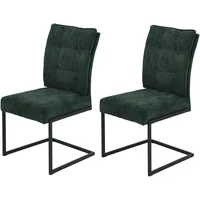 Hela Freischwinger OLIVIA Esszimmerstuhl (Set, 2 St), XL-Breite, Komfortsitz,