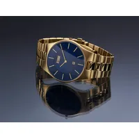 Storm Slim-X XL Gold Blue, Herrenuhr, Edelstahlgehäuse, 5 bar