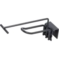 Kraftwerk Aufsteck-Doppelhaken m. Etikettenträ. 4.8 x 100 mm