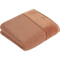 VOSSEN Pure Handtuch 50 x 100 cm braun