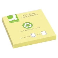 Q-Connect KF05609 Haftnotizen Recycling - 76 x 76 mm,