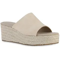 VAN HILL Plateau Sandaletten in Beige