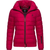 Marikoo Damen, Winter Steppjacke Poison Fuchsia Gr. S -