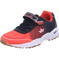 LICO Noa VS Hallenturnschuhe, Rot/Schwarz/Weiss, 38 EU