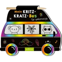 ArsEdition Mein Kritzkratz-Bus für unterwegs
