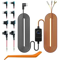 Redtiger Dashcam Multi-Size Hardwire-Kit mit doppelter Kontrollleuchte, USB-C-Netzanschluss, inklusive