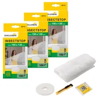 Schellenberg Fliegengitter für Fenster, Polyester, zuschneidbar, waschbar, 100 x